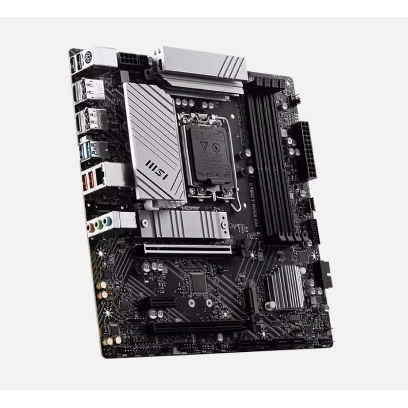 Motherboard Manufacturer - PRO B760M-A DDR4 2CH 128GB for Intel 12th/13th Gen SATA