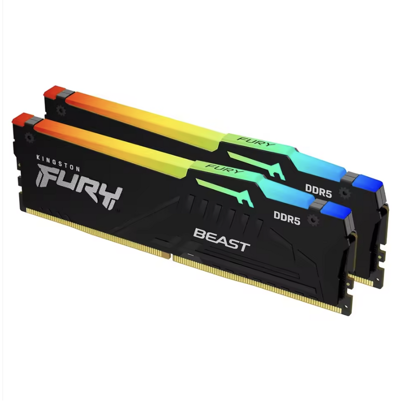 RAM Memory Manufacturer - Kingst FURY Beast DDR5 32GB 6000MHz ECC Desktop RAM