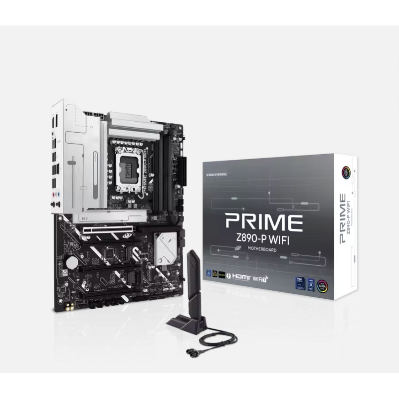 Motherboard Manufacturer - PRIME Z890-P WiFi DDR5 WiFi7 PCIe5.0 LGA1851 for Intel Ultra