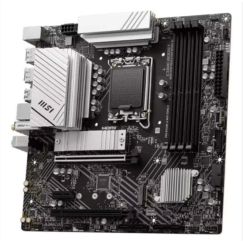 Motherboard Manufacturer - MSI PRO B760M-A WiFi D4 II DDR4 for Intel 12/13/14th Gen