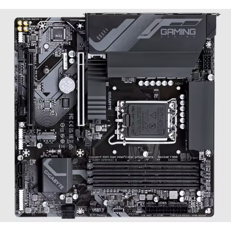 Motherboard Manufacturer - B760M Gaming X DDR4 PCIe4.0 2CH Max 128GB Intel Chipset