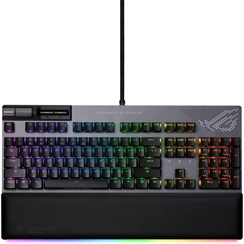 Gaming Keyboard Manufacturer - ROG Strix Flare II RGB 100% Custom LED Hot-swappable NX Brown
