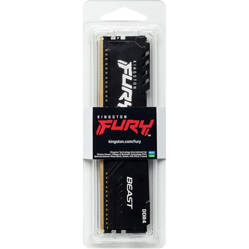 RAM Memory Manufacturer - Kings Fury Beast 32GB DDR4 3600MHz CL18 Single KF436C18BB/32