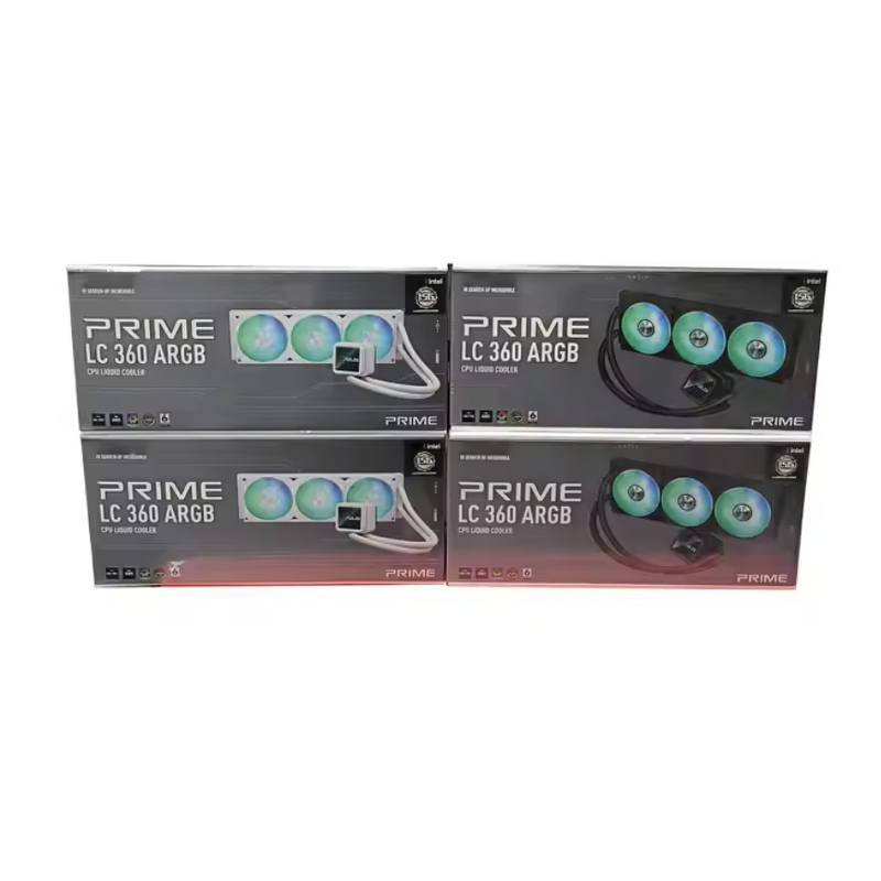 CPU Cooler Manufacturer - Asetek Prime III 360 RGB ARGB Magnetic Fan Liquid CPU Cooler