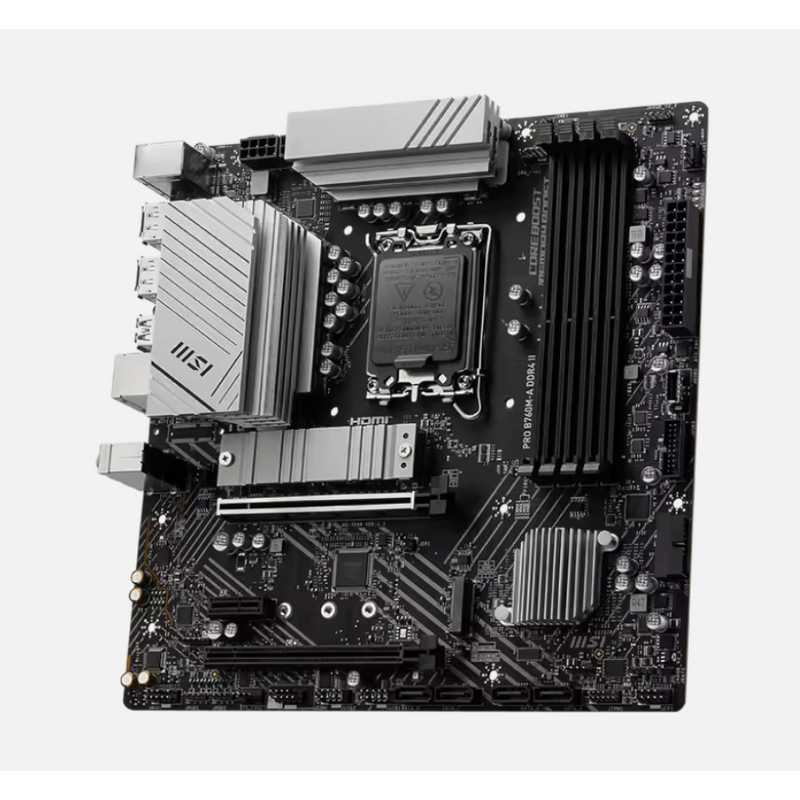 Motherboard Manufacturer - PRO B760M-A DDR4 2CH 128GB for Intel 12th/13th Gen SATA