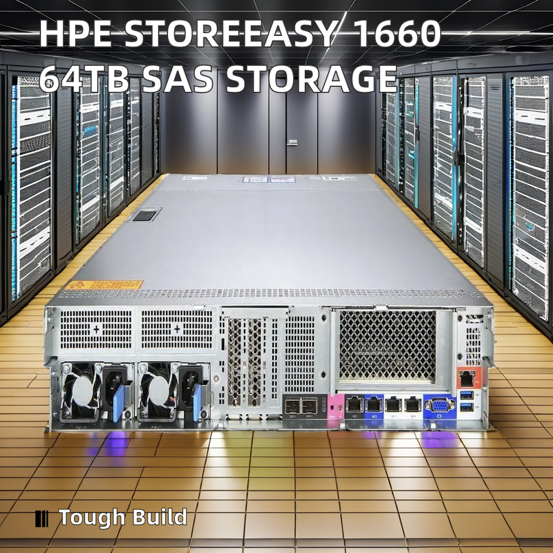 Storage Server Manufacturer - HPE StoreEasy 1660 64TB SAS 2U Rack Networking Used In-Stock