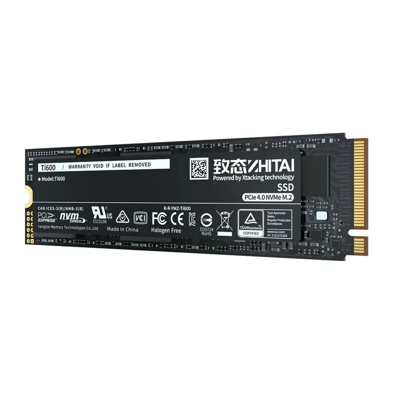 SSD Solid State Drive Manufacturer - ZHITAI Ti600 500GB PCIe4.0 X4 M.2 2280 Internal
