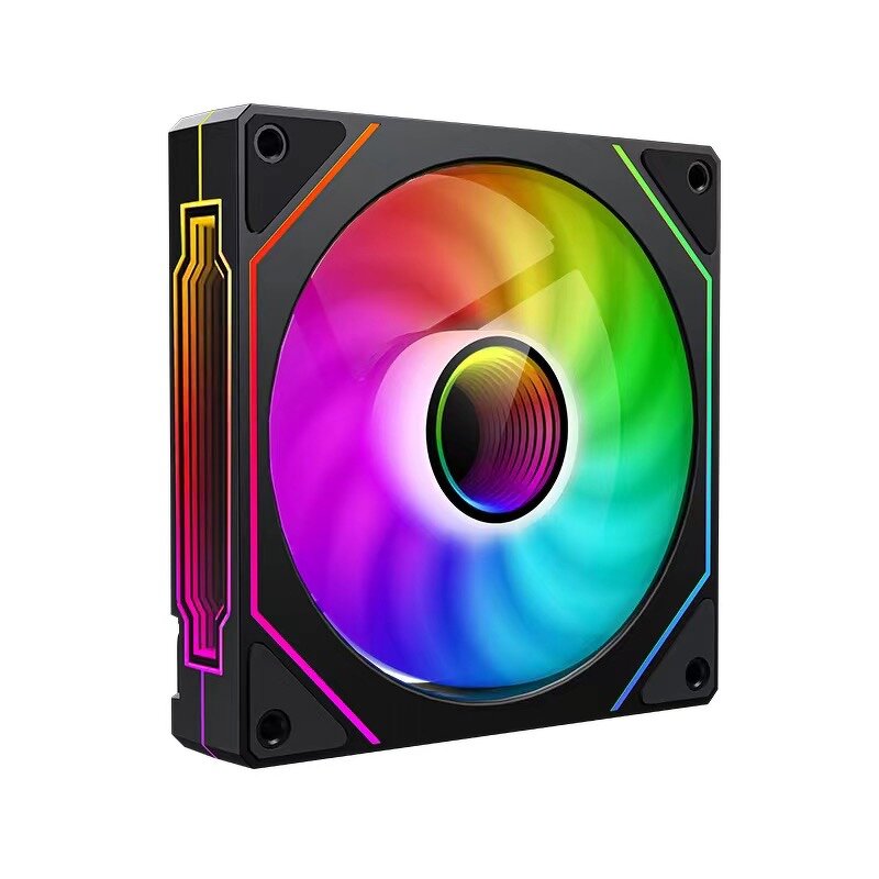 Case Fan Manufacturer - 12cm ARGB 4Pin PWM 12V Quiet Cooling CPU Computer Case Fan