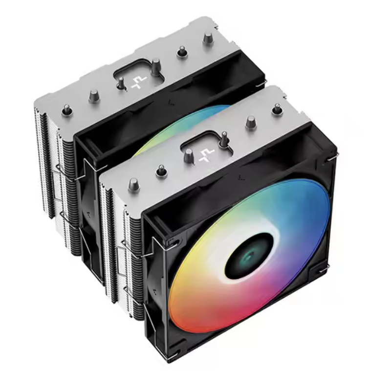 CPU Cooler Manufacturer - DEEPCOOL AG620 ARGB 4 Heat Pipe Intel Desktop CPU Radiator