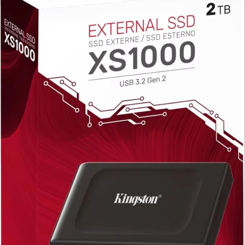 SSD Solid State Drive Manufacturer - XS1000 2TB USB-C Portable SSD 2000MB/s Desktop