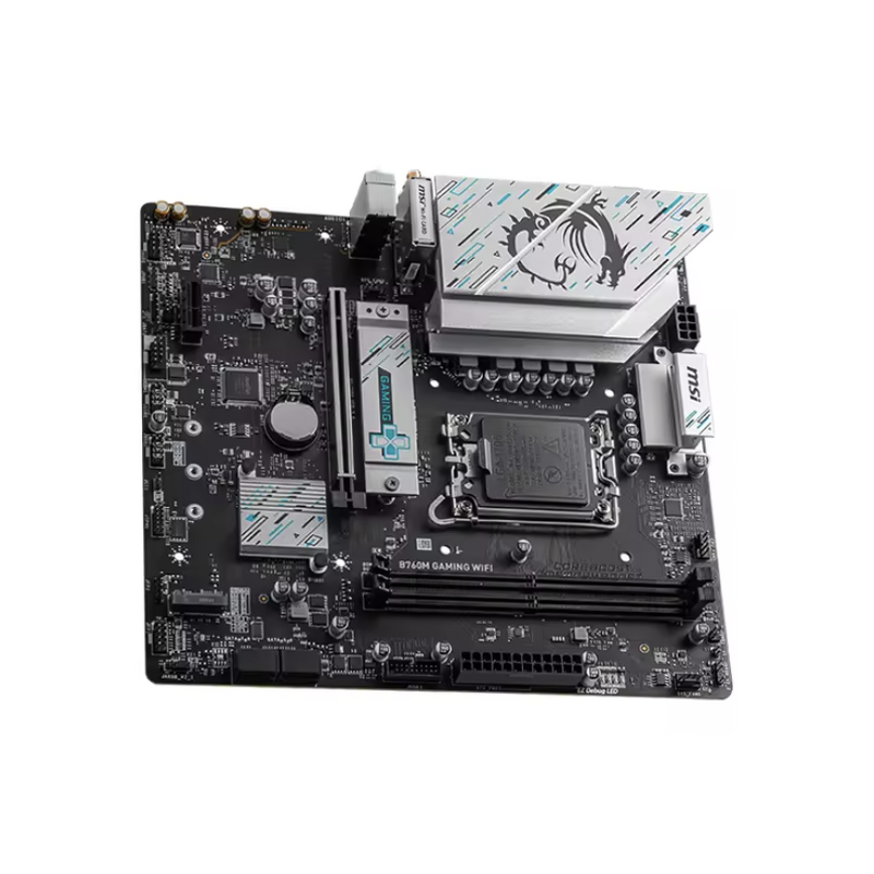 Motherboard Manufacturer - MSI B760M Gaming WiFi LGA1700 DDR5 PCIe X16 Wi-Fi6E Micro-ATX