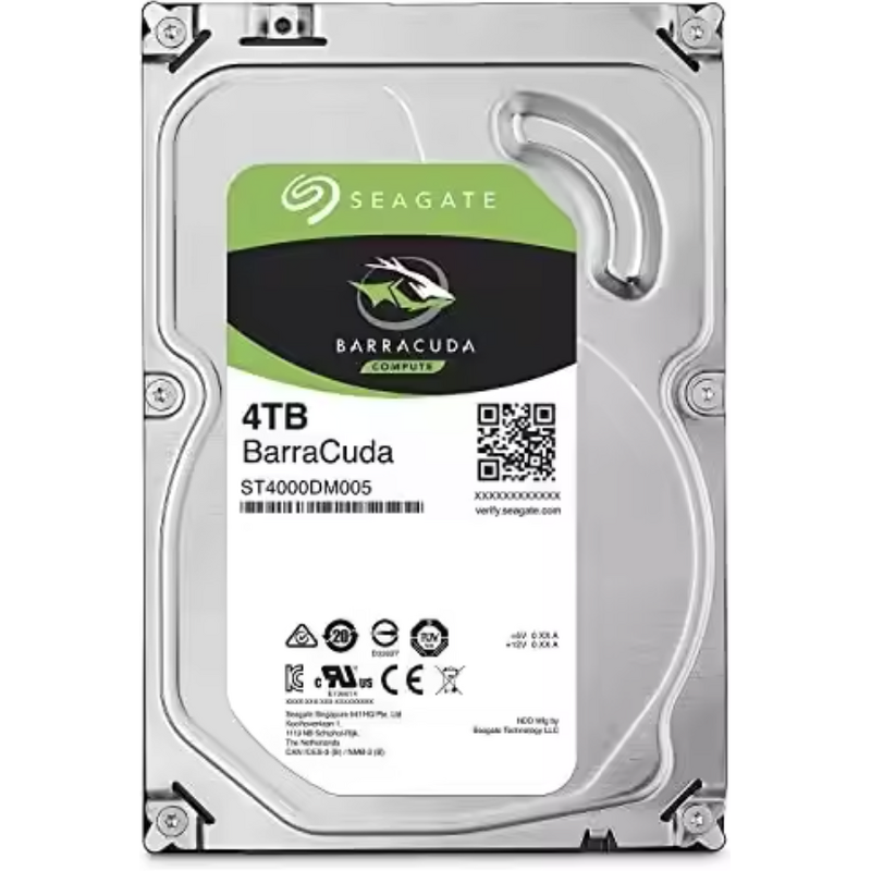 HDD Hard Drive Manufacturer - Seagate Barracuda 4TB 5400rpm SATA 6Gb/s 256MB Cache Desktop