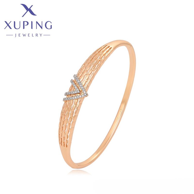 Women Bangle Manufacturer - XUPING A00915838 18K Gold Plated Luxury Classic Wholesale