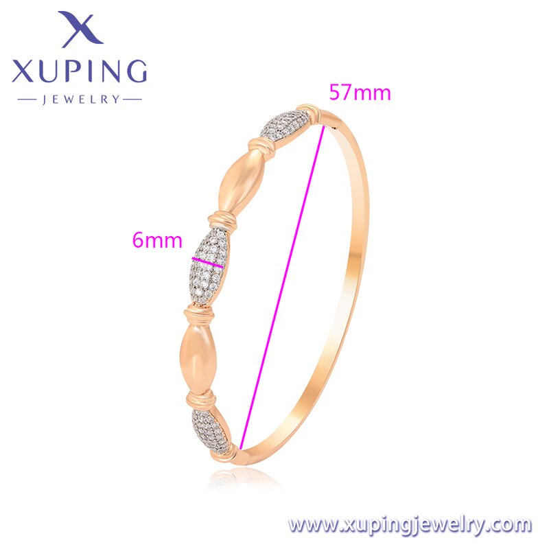 Women Bangle Manufacturer - XUPING A00911029 Environmental Copper Multicolor Simple