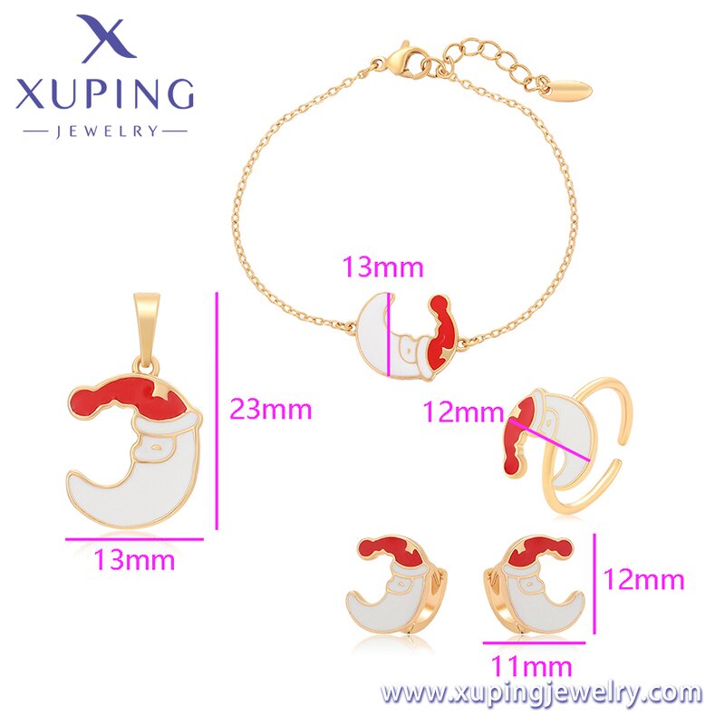 Women Jewelry Set Manufacturer - XUPING X000682177 Christmas Gift Holidays 4 Piece