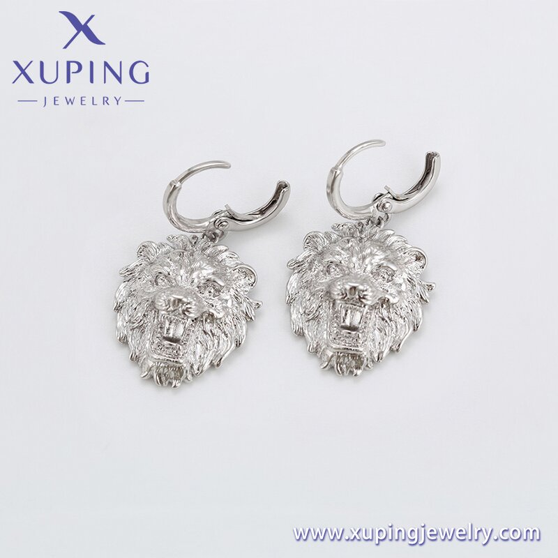 Unisex Jewelry Set Manufacturer - XUPING 65194 Platinum Plated Bully Lion Minimalist