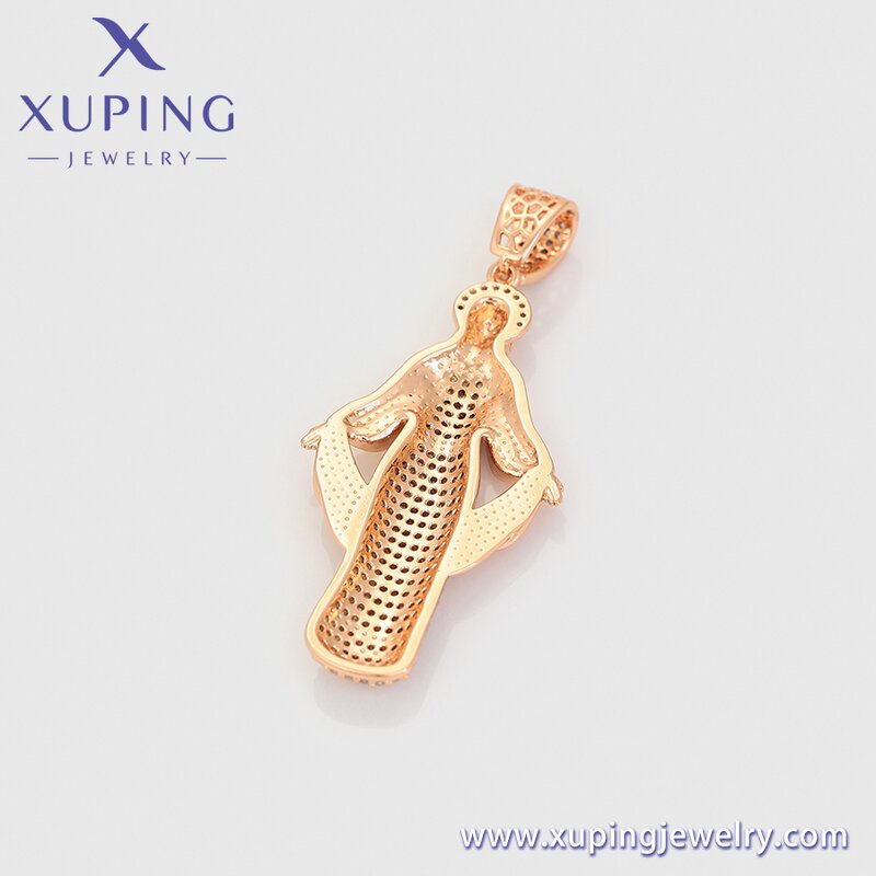 Pendant Manufacturer - XUPING X000755840 Rose Gold Religion Series Character Custom