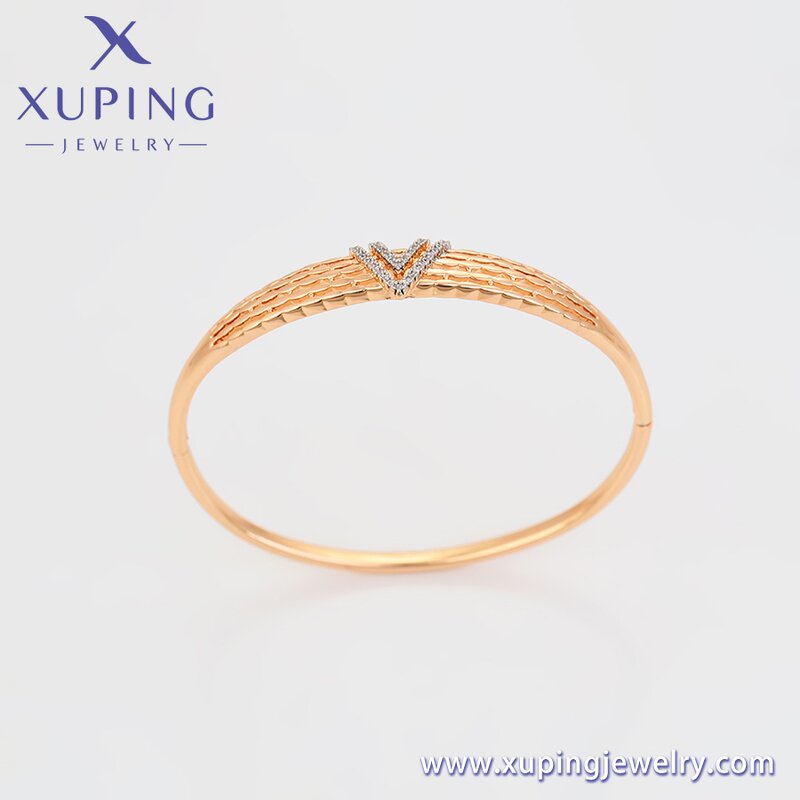 Women Bangle Manufacturer - XUPING A00915838 18K Gold Plated Luxury Classic Wholesale