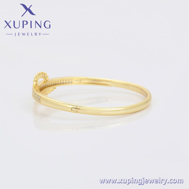 Women Jewelry Set Manufacturer - XUPING S00158030 14K Gold Plated Wheat Copper 4Pcs
