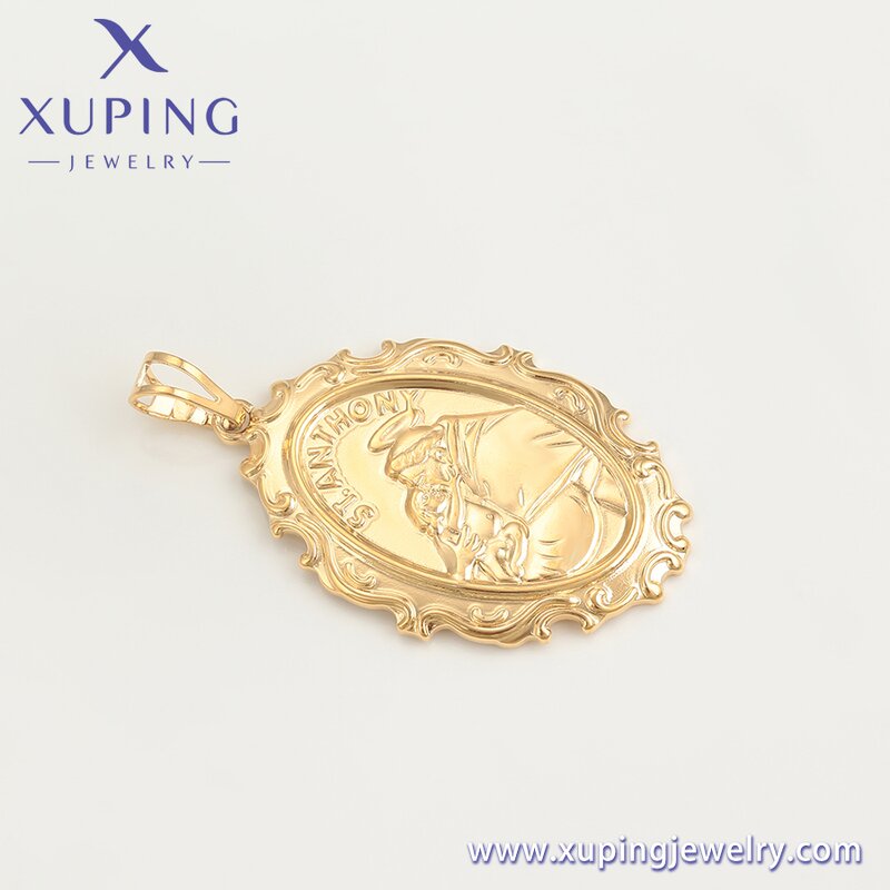 Men Pendant Manufacturer - XUPING A00556748 18K Gold Plated Religious Style Fashion
