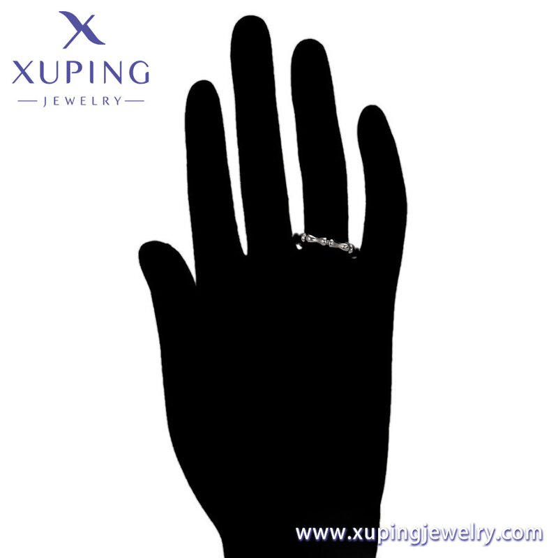 Unisex Ring Manufacturer - XUPING 16002 Stainless Steel Bamboo Style Fashion Bone