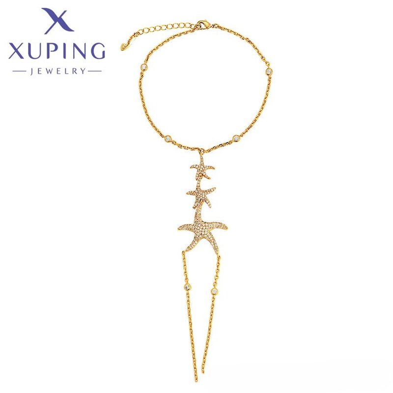Women Bracelet Manufacturer - XUPING 75983 24K Gold Plated Starfish Creative Luxury