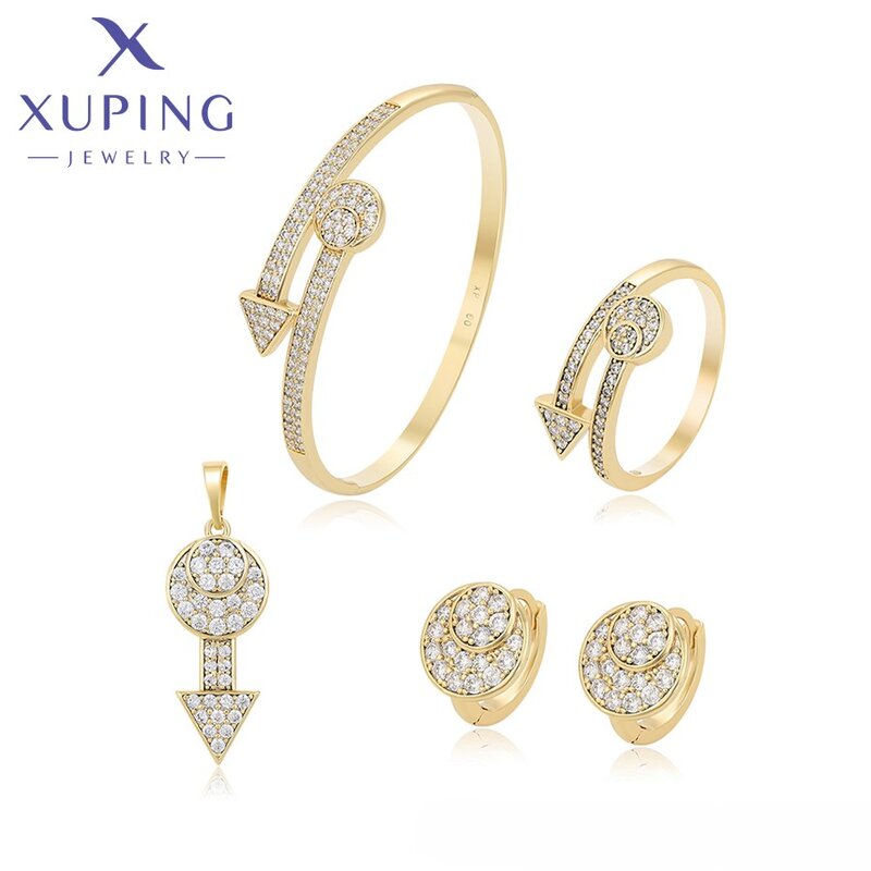 Women Jewelry Set Manufacturer - XUPING X000446414 14K Gold Plated Professional Lady