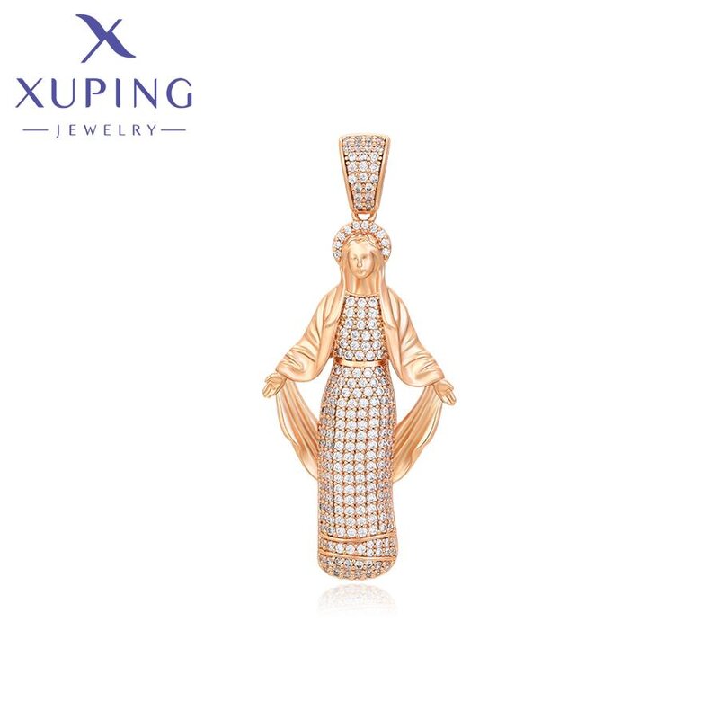 Pendant Manufacturer - XUPING X000755840 Rose Gold Religion Series Character Custom