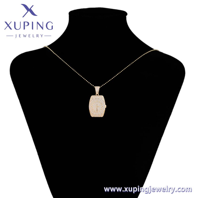 Pendant Manufacturer - XUPING X000716986 18K Gold Plated Watch-Shape Unisex Custom