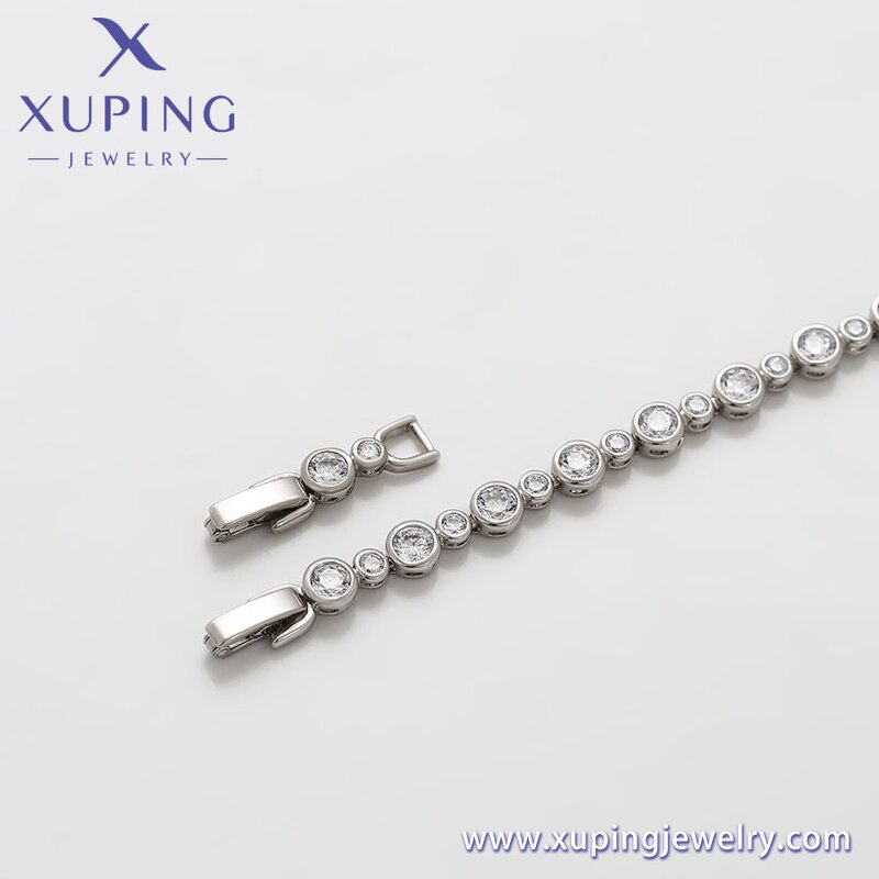Women Bracelet Manufacturer - XUPING X000695183 Platinum Plated Classic Stone Fashion