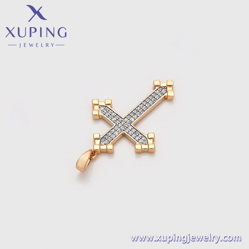 Pendant Manufacturer - XUPING X000815749 Multicolor Cross Retro Religious Neutral