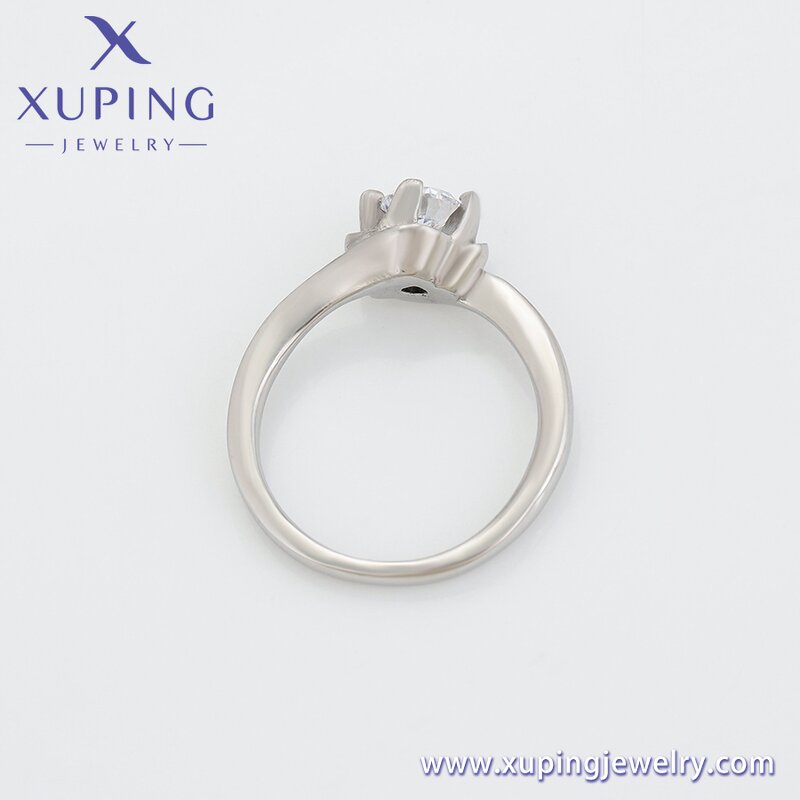 Women Ring Manufacturer - XUPING 15943 Solitaire Cubic Zirconia Wedding Elegant