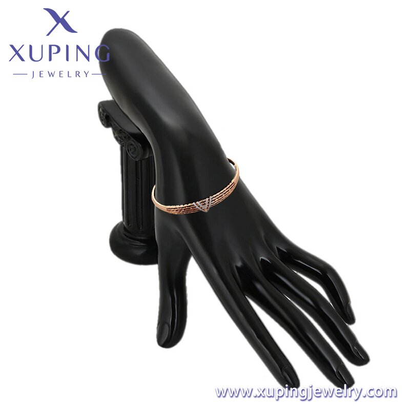 Women Bangle Manufacturer - XUPING A00915838 18K Gold Plated Luxury Classic Wholesale