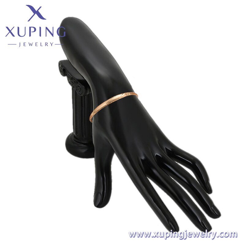 Women Bangle Manufacturer - XUPING X000835473 18K Gold Plated No Stone Daily Wear