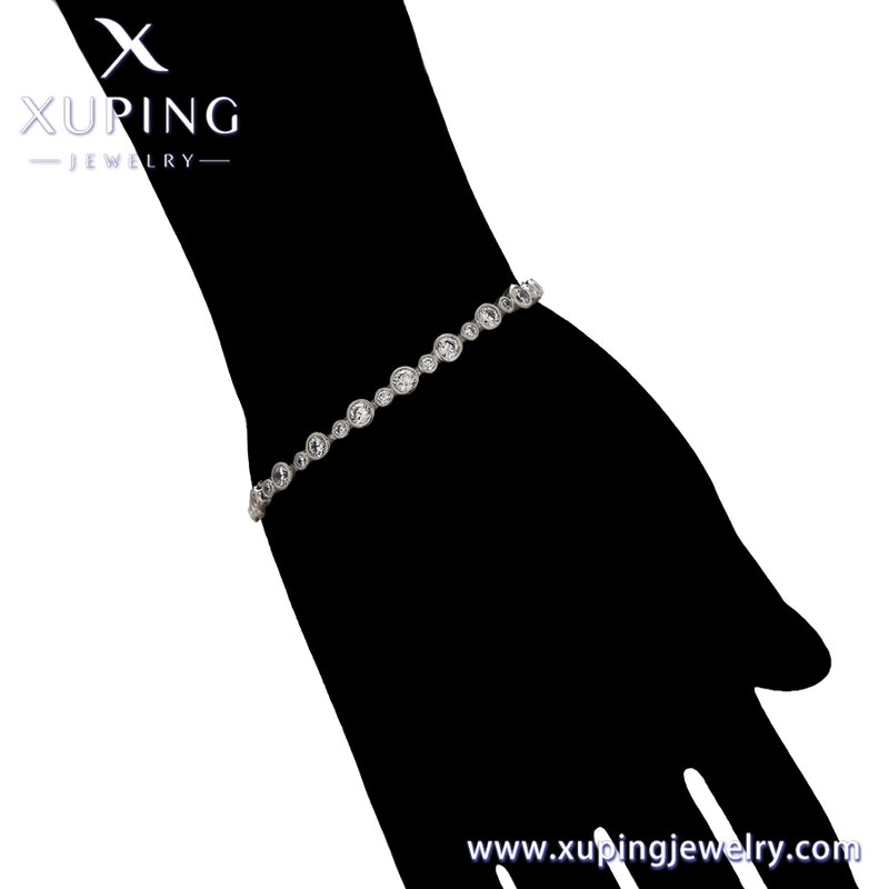 Women Bracelet Manufacturer - XUPING X000695183 Platinum Plated Classic Stone Fashion