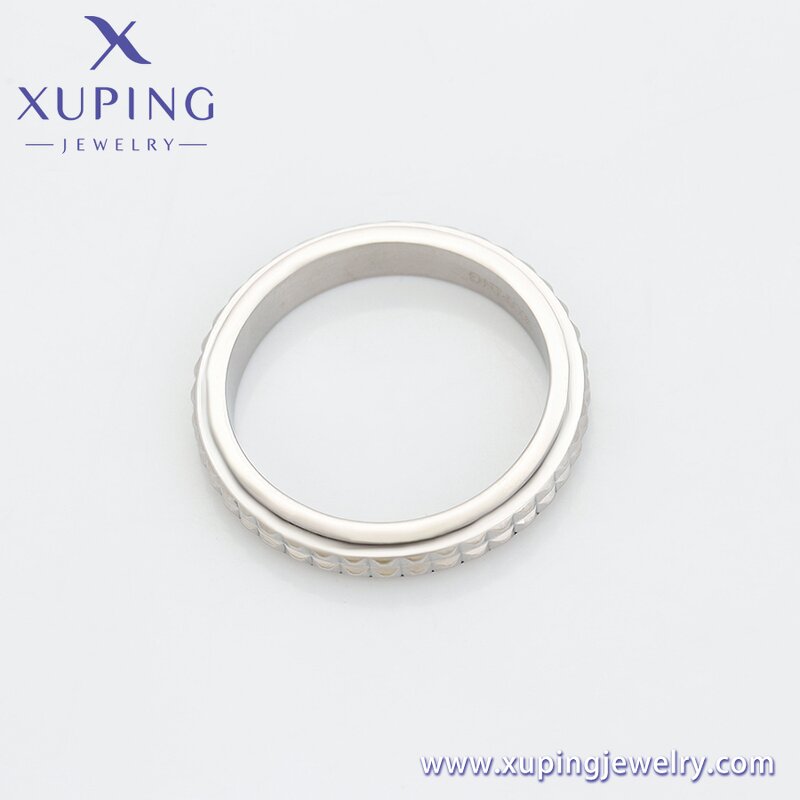Women Ring Manufacturer - XUPING 14034 Stainless Steel Anxiety Fidget Relief Daily