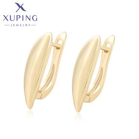 Huggie Earring Manufacturer - XUPING X000944762 14K Gold Plated Wholesale Bulk Women
