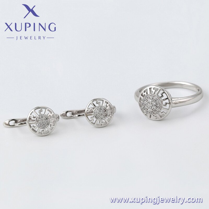 Jewelry Set Manufacturer - XUPING 65236 Gold Plated Copper Luxury Custom Wholesale