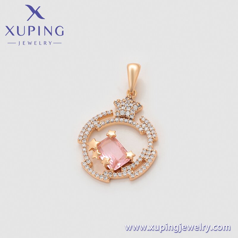 Wedding Jewelry Set Manufacturer - XUPING X000709041 18K Gold Plated Star Elegant