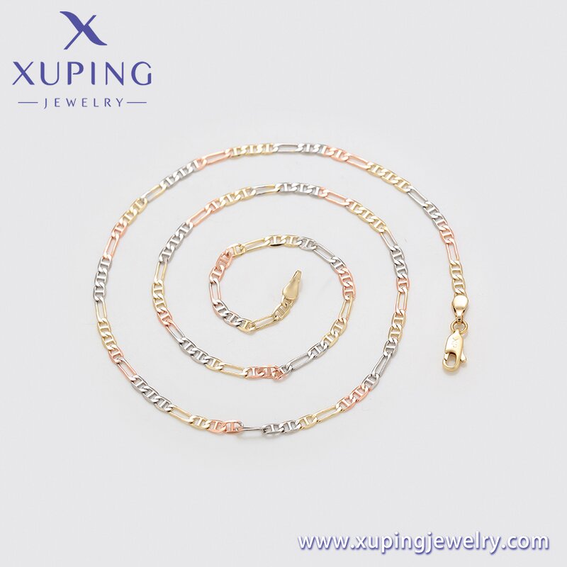 Women Necklace Manufacturer - XUPING X000924732 Multicolor Link Chain Simple Fashion