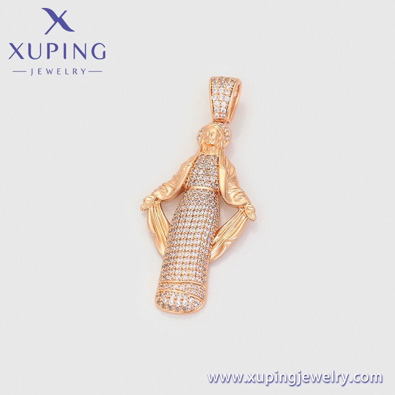 Pendant Manufacturer - XUPING X000755840 Rose Gold Religion Series Character Custom
