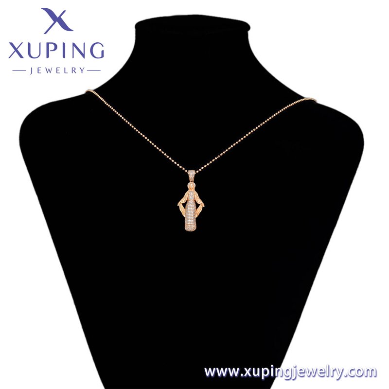 Pendant Manufacturer - XUPING X000755840 Rose Gold Religion Series Character Custom