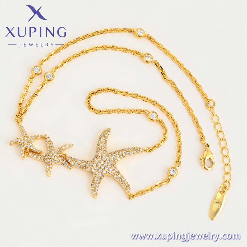 Women Bracelet Manufacturer - XUPING 75983 24K Gold Plated Starfish Creative Luxury