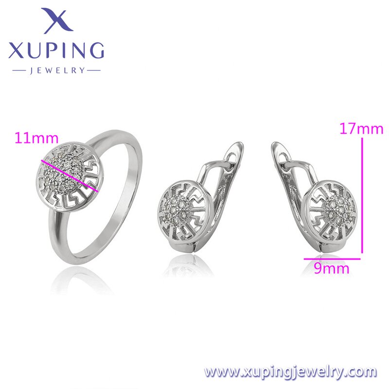 Jewelry Set Manufacturer - XUPING 65236 Gold Plated Copper Luxury Custom Wholesale