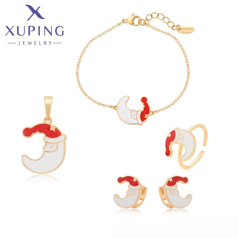 Women Jewelry Set Manufacturer - XUPING X000682177 Christmas Gift Holidays 4 Piece