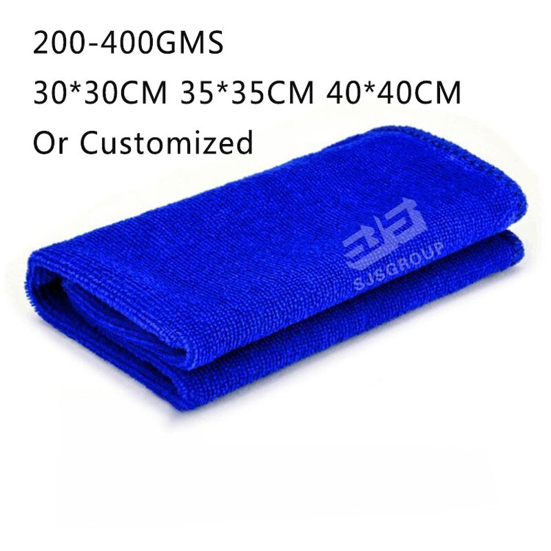 Microfiber Towel Manufacturer - Customized logo 70*140CM Car Wash Cloth in Bulk