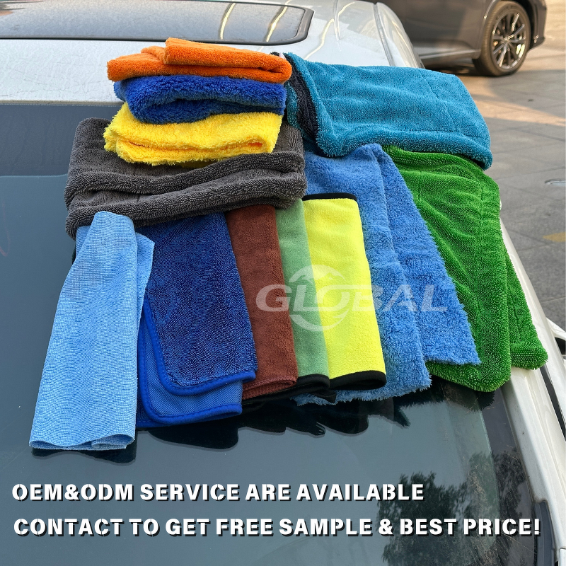 Microfiber Towel Manufacturer - Thicker 400-800Gsm Super Absorbent for Car Care Wax Polishing