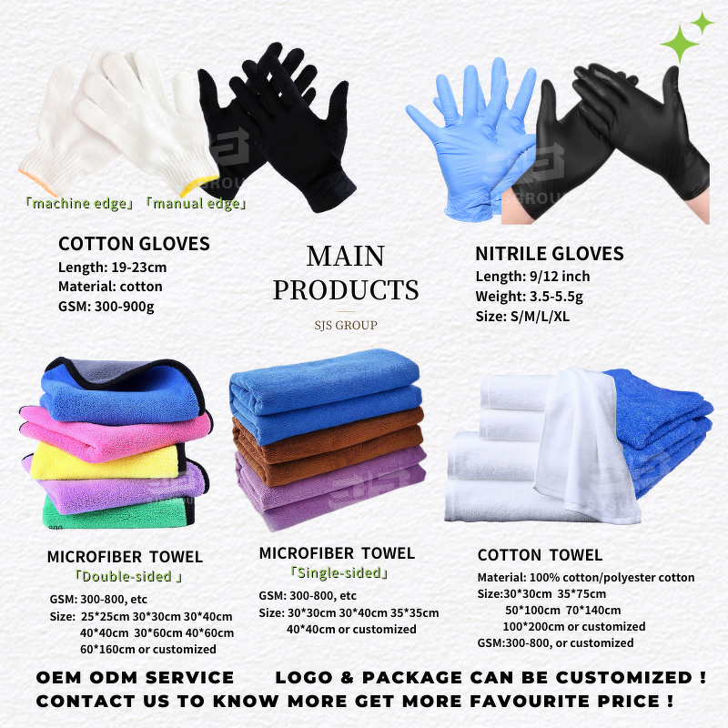 Work Safety Gloves Manufacturer - Hot Sale Wear-resisting Black Cotton for Industrial Construction