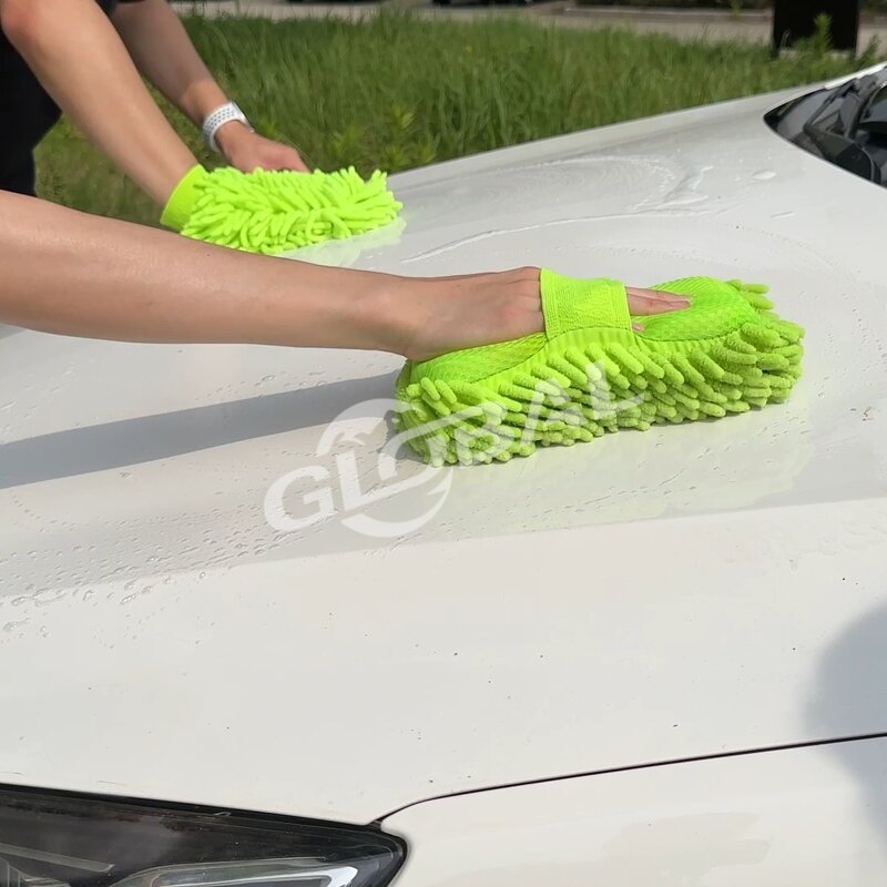 Car Wash Mitts Manufacturer - Microfiber Chenille for Car Detailing & Washing