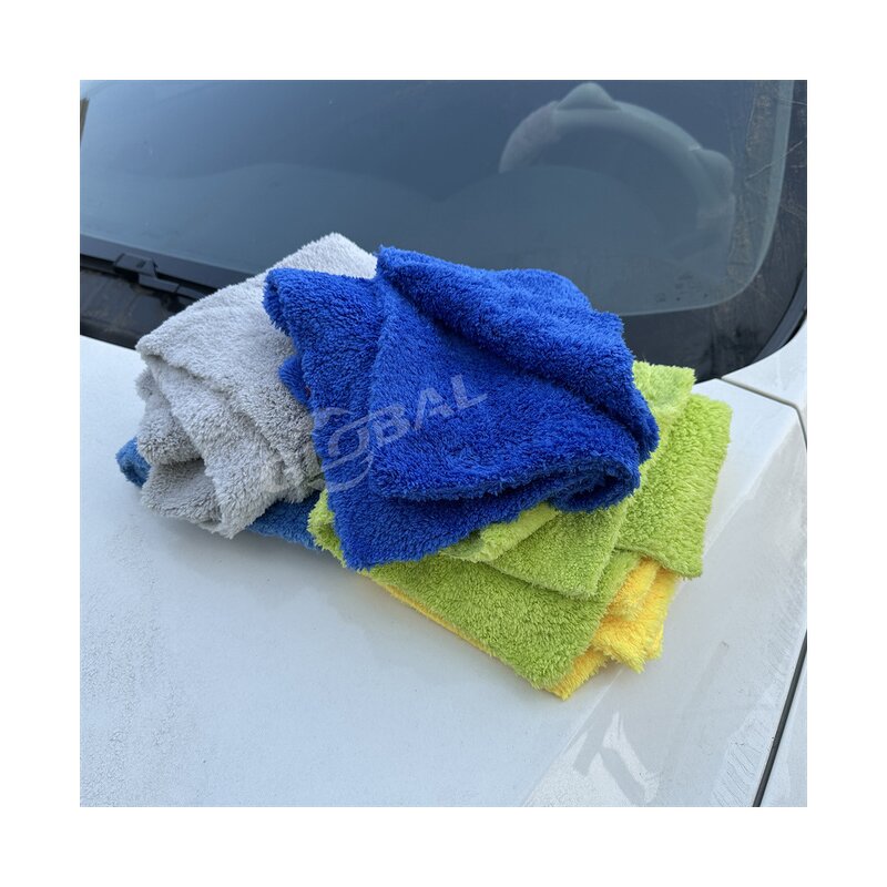 Car Drying Towel Manufacturer - Edgeless 40x40cm 500gsm Quick Dry for Window Cleaning